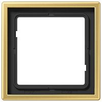 Рамка универсальная Jung LS990 metal 1-м. латунь картинка